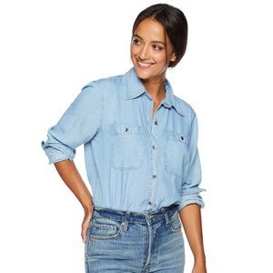 Women's Long Sleeve Tencel-Shirt